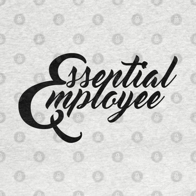 Essential Employee letter black by mursyidinejad